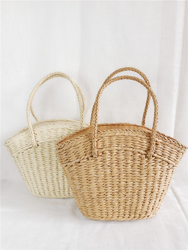 Paper Straw Bag Beach Bag Holiday Female Bag Woven Bag