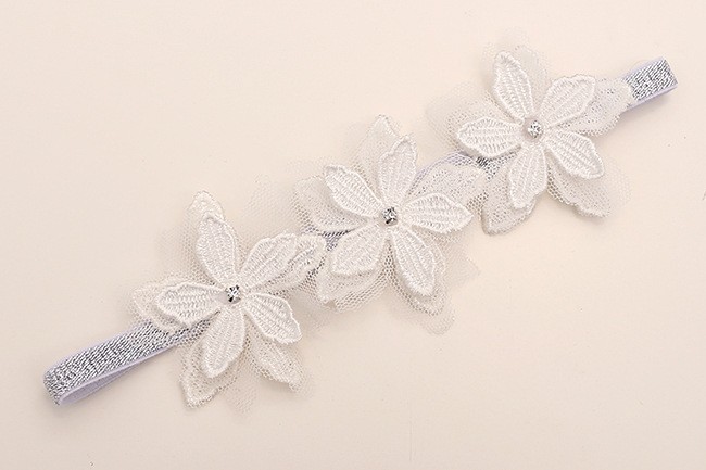 Baby flower hair band