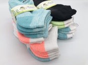(12 Pairs) 4-6 Years Kids' Ankle Socks Cushion Socks