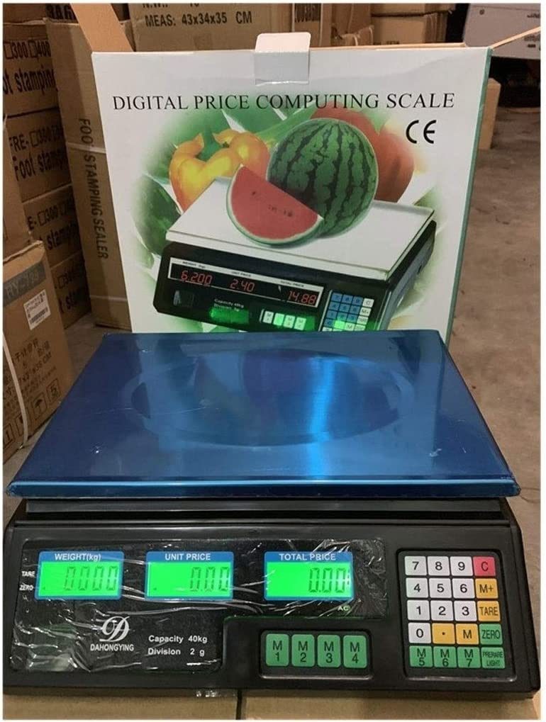 Scale Rechargeable 40KG/5G Digital Industrial Scale LCD with Light