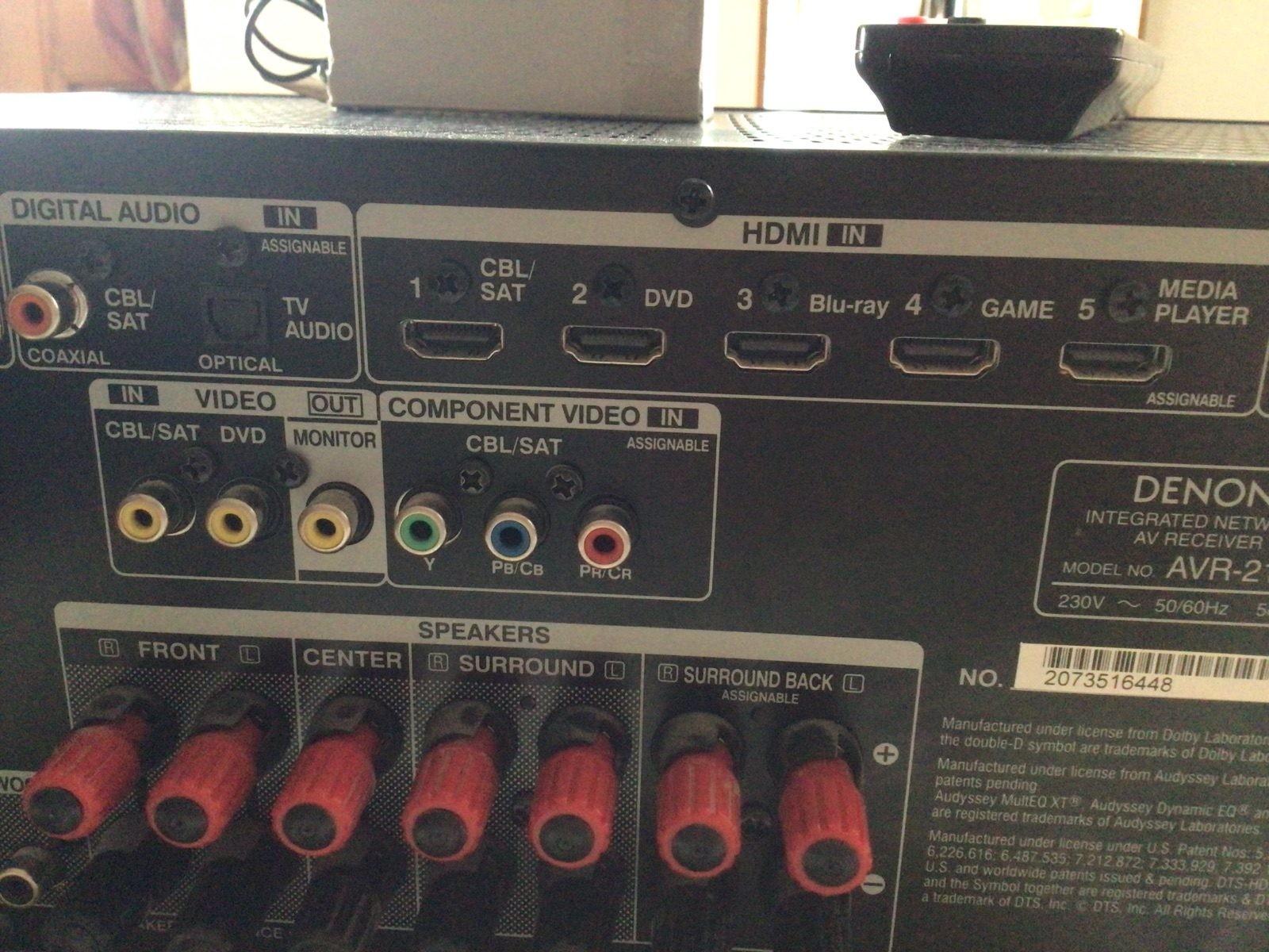 Denon AVR2113 Amplifier