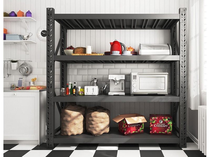 Heavy Duty Steel Storage Shelving Shelves - 200X200X60CM Racking Rack