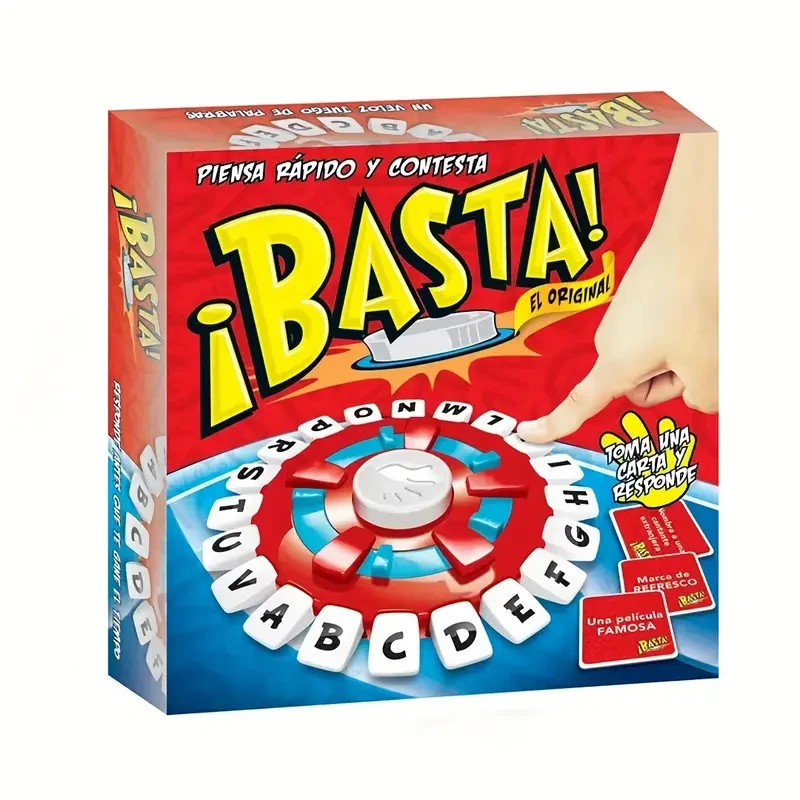 A Unique Strategy Board Game - Limited Edition, Word Game that Stimulates Thinking and Challenges Speed, Suitable for Family Education Games for 14 Years Old and Above, Made of Durable PVC Material, Spanish Version - Ideal Gift Game Spanish Version