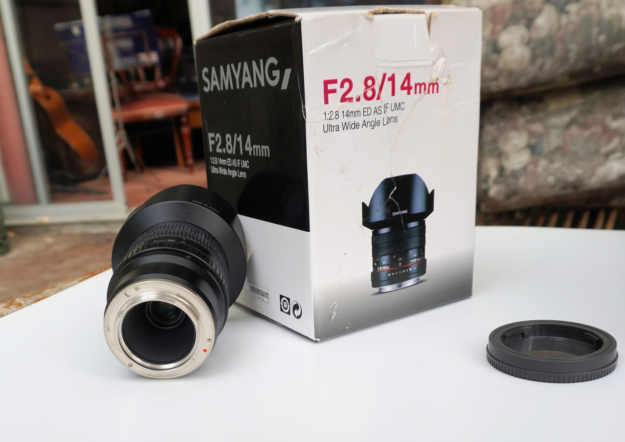 SAMYANG F2.8/14mm, ED AS IF UMC, Ultra wide angle lens for SONY E mount Cameras