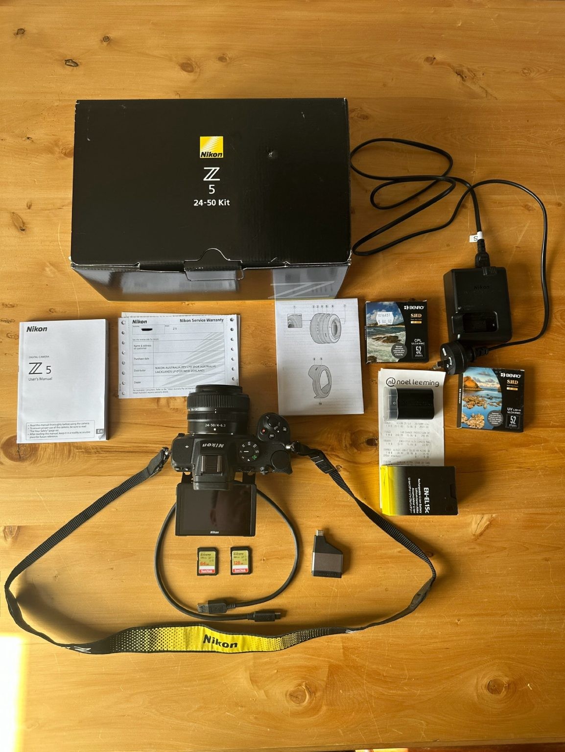 Nikon Z5+24-50mm Kit with Camera Accessories
