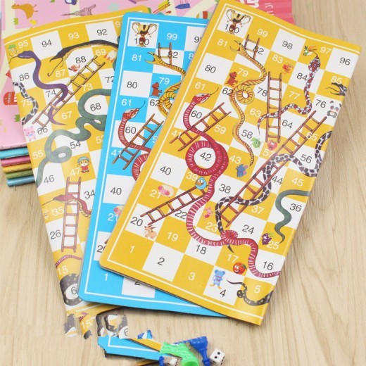 Children'S Day Gift Board Game Checkers Snake Ladders Snake Chess Children'S Puzzle Game Chess Parent-Child Chess Gift