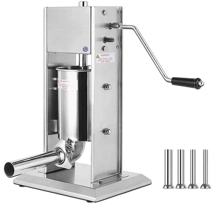Sausage Stuffer Stainless Steel Sausage Maker Machine 3/5/7/15L