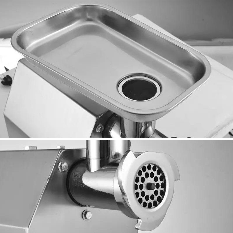 Stainless Steel Meat Mincer Grinder Sausage Make 170KG/H