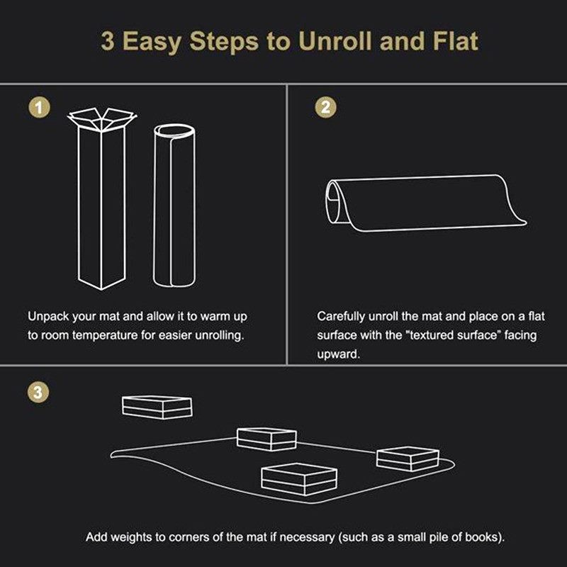 Hard Floor PVC Chair Mat 2 sizes