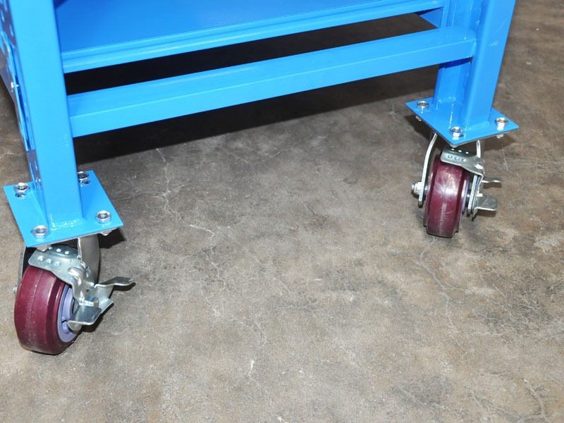 Movable Heavy Duty Steel Storage Shelving Racks - 210X200X60CM