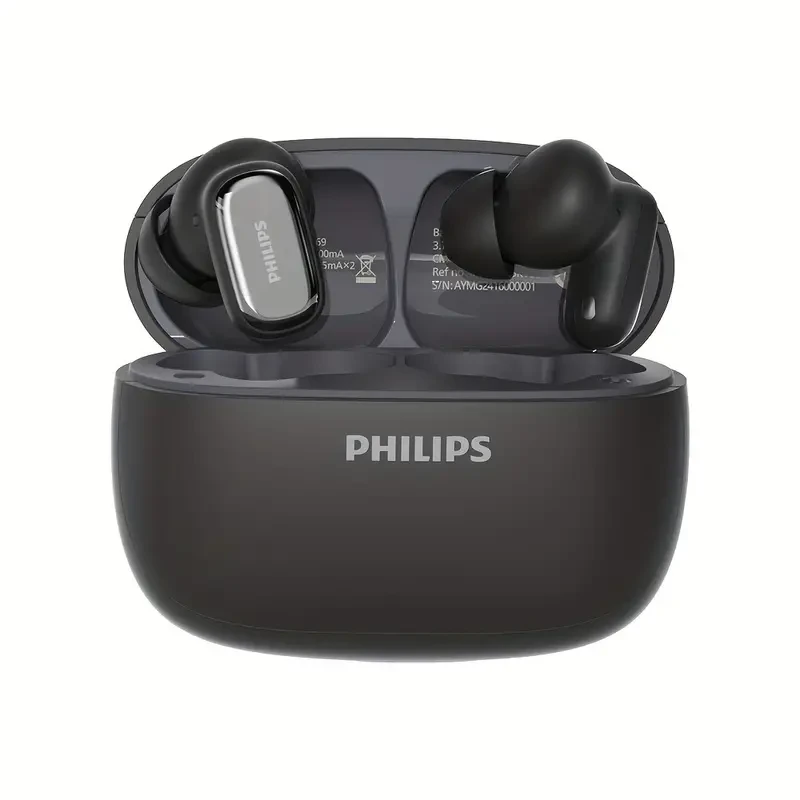 New Philips BT13.72 cm-Ear Earphones with Wireless Charging Case