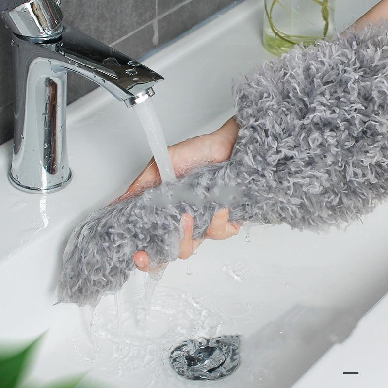 Telescopic Pole Washable Easy Apply Long Handle Extendable Duster Static Stainless Steel Bendable Brush Lengthen Roof Cleaning