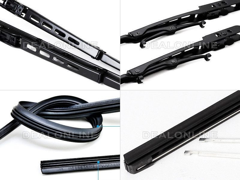 14"-26" *1PCS Wiper Blades Bracket Frame Window Windshield Wipers, J HOOK