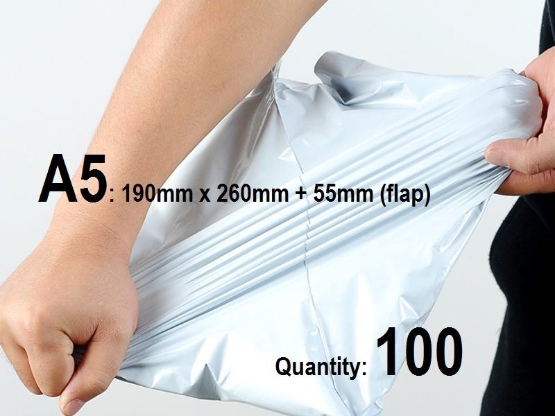 Book A Courier Small Bags 100PCS 190mm x 315mm