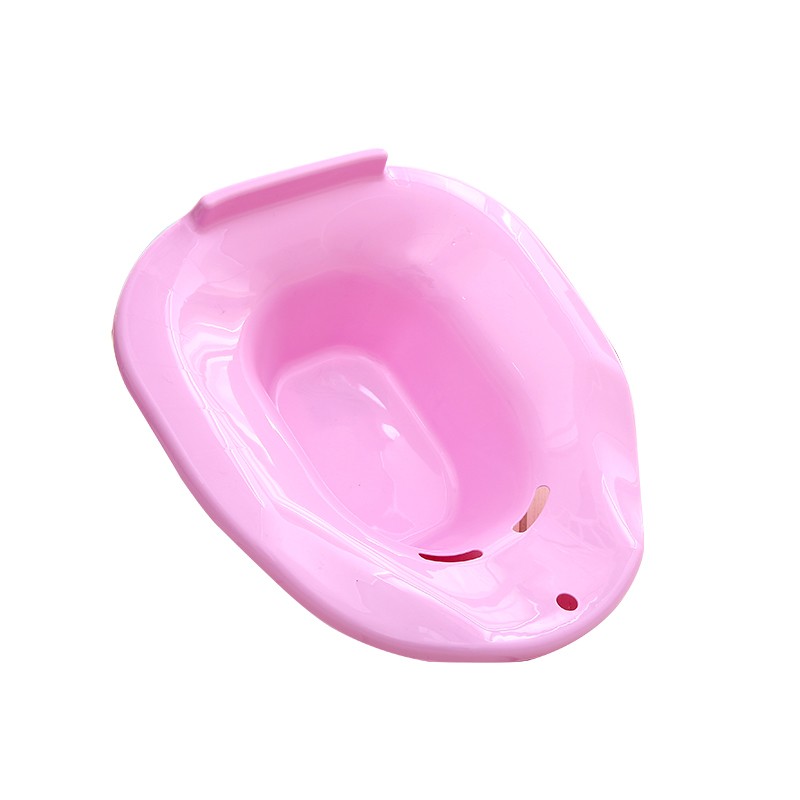 Pregnant women flushing bidet