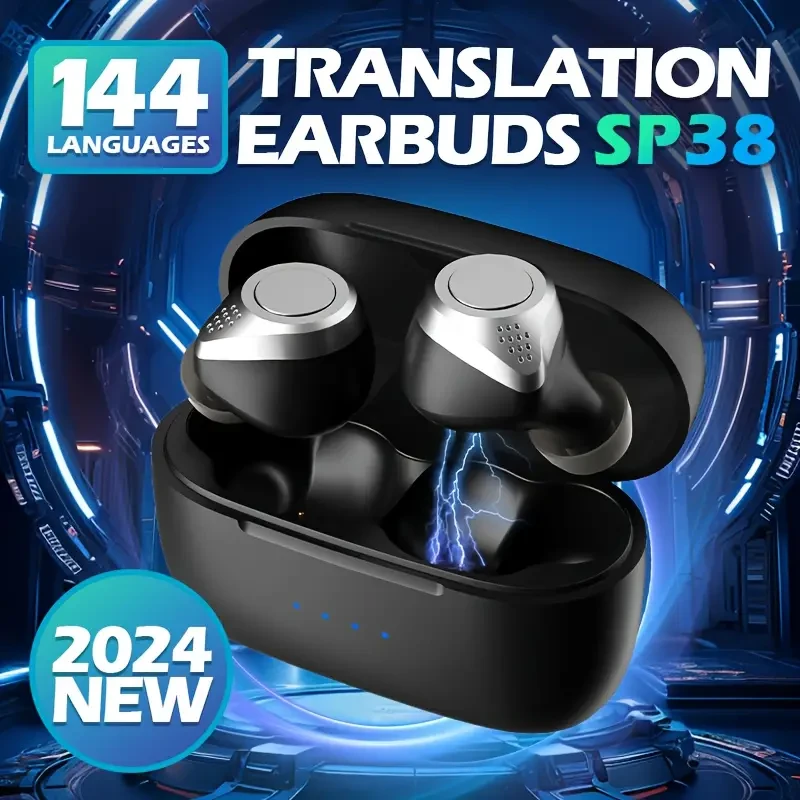 SP38 Wireless Earbuds - with 144 Language Translation