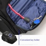 Business Anti Theft Waterproof Three Layer Large Capacity Double Shoulder Bag