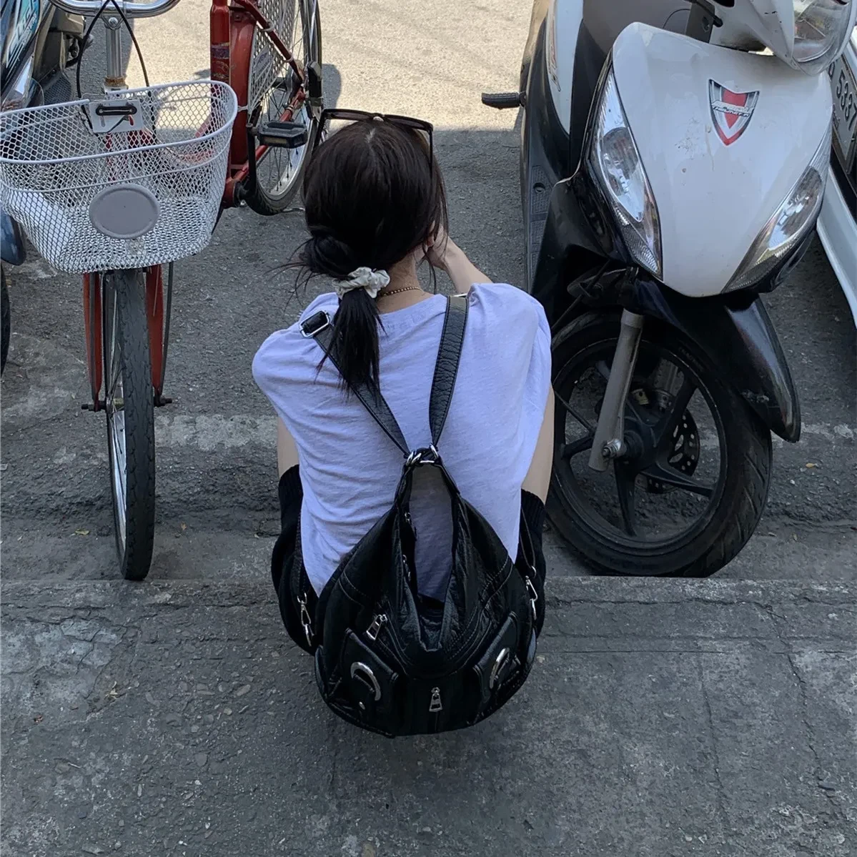 Women's Simple Fashion Personality All-match One-shoulder Crossbody Bag