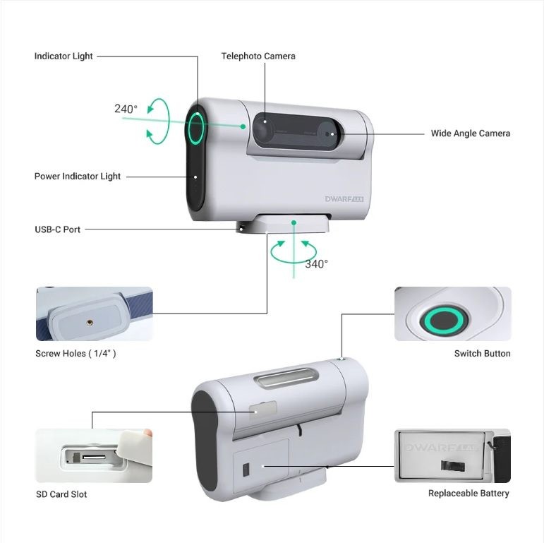 DWARF II Smart Telescope Classic Edition (Like NEW, used only twice)