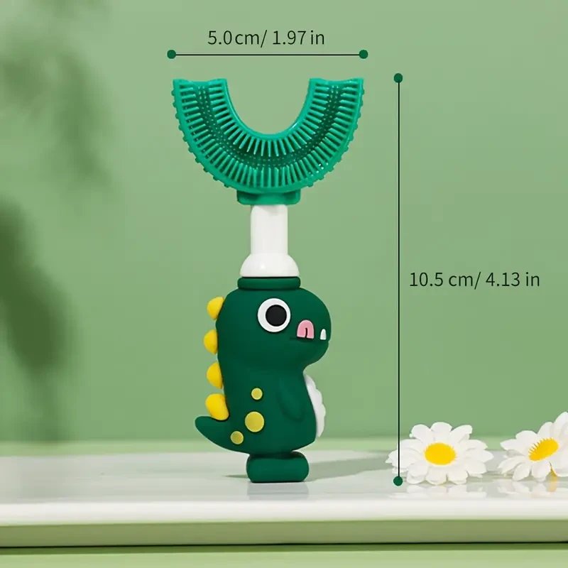 Soft Silicone U-Shaped Toothbrush for Youngsters