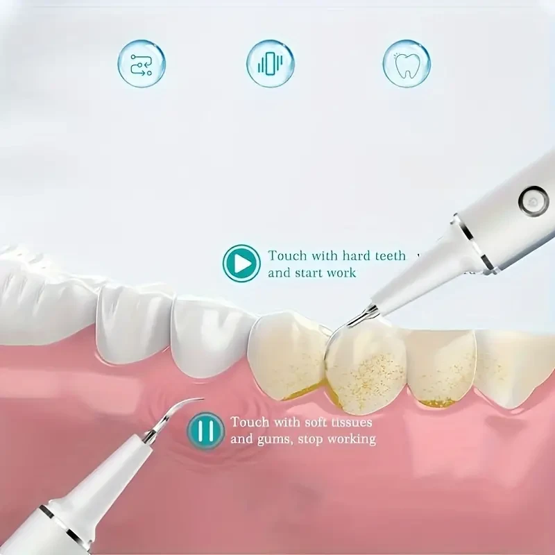 Scaler with LED light, 3 modes, USB rechargeable