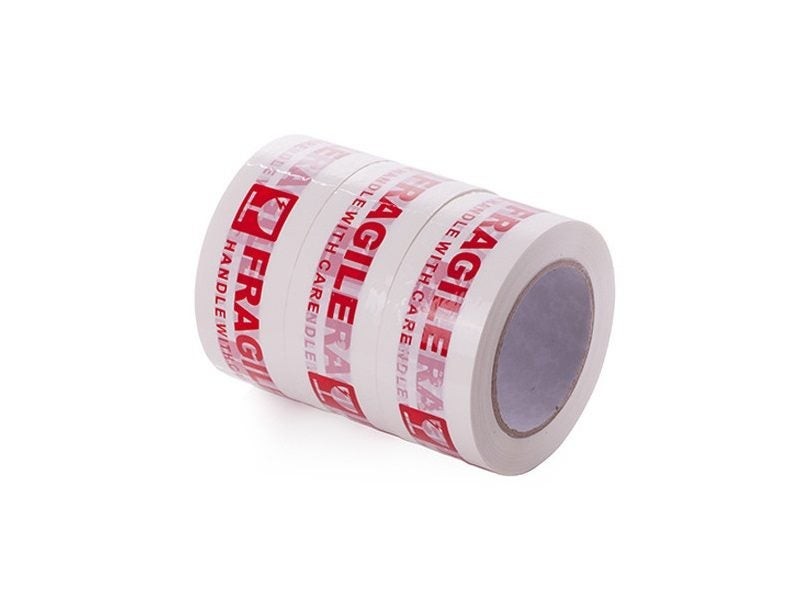 FRAGILE Packaging Tape - (6 Rolls) 48MM