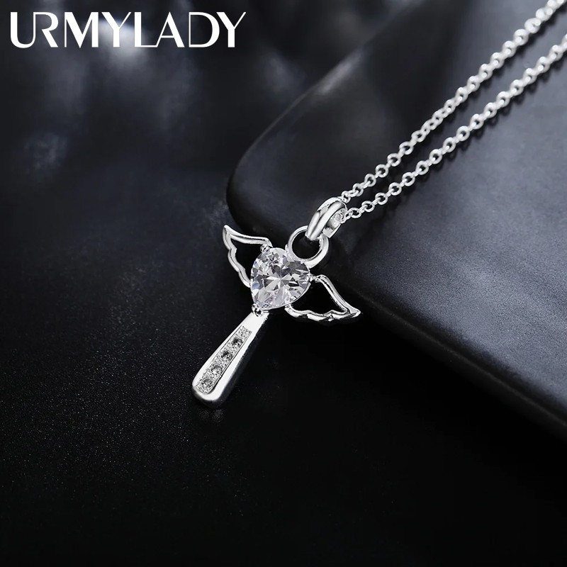 Fashion Brand 925 Sterling Silver Necklace for Women