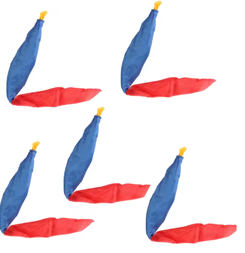 4 Colors Changing Magic Silk Scarf Magic Trick By Mr. Tricks Joke Props Magician Supplies Kids Children Beginner Learning Tools