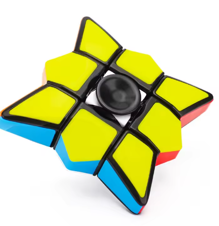Cube Spinner Fingertip Gyro Fidget Sensory Stress Relief Fingertip Toy Antistress Hand Spinner Desk Adult Gyroscope Toys Gift