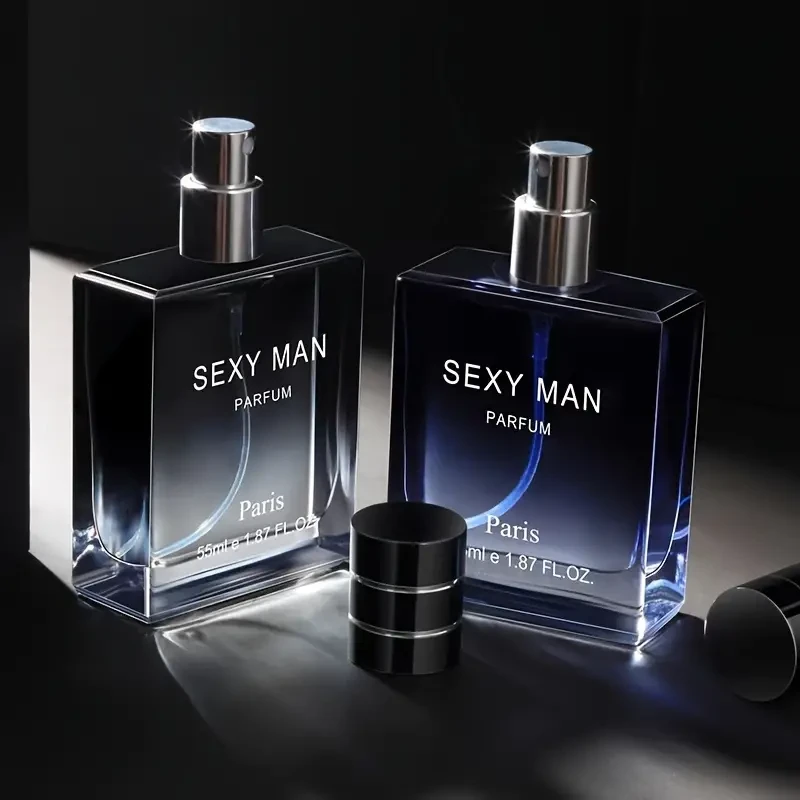 55ml Eau De Parfum For Men, Men's Cologne Perfume, Refreshing Fragrance For Dating And Daily Life, A Perfect Gift For Him, Woody Notes