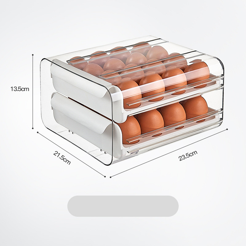 Egg Carton Drawer Type Fresh-keeping Storage Box