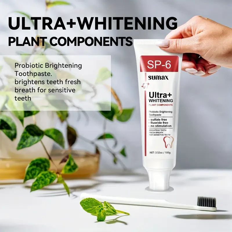 Ultra Whitening Probiotic Toothpaste for Sensitive Teeth  Ultra Whitening Probiotic Toothpaste for Sensitive Teeth