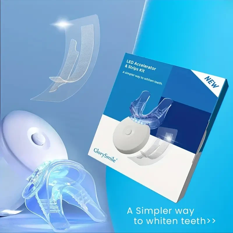 Teeth Whitening Kit with LED Light