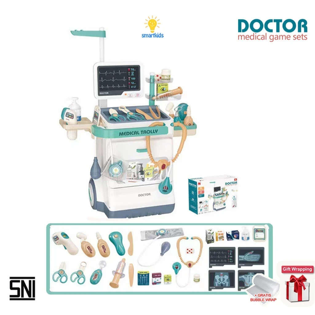 Children's Doctor Toy Complete Accessories Set / Multifunction Sound Light / Children's Educational Toys / Doctor Medical