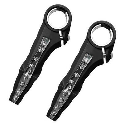 New Bicycle Steering Handlebar Lamp With Lamp Horn Vice Handle Led Warning Lamp Mountain Bike Parts Wholesale