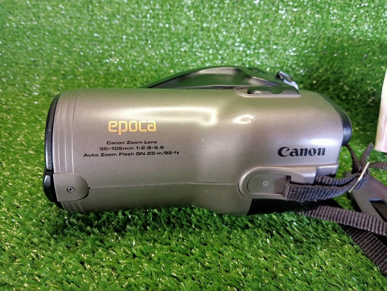 Canon Epoca 35mm Point & Shoot Film Camera w/ Manual, Working