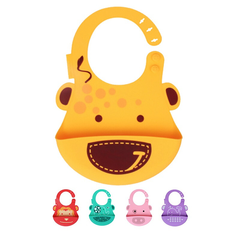 Silicone Baby Eating Bib Three-dimensional