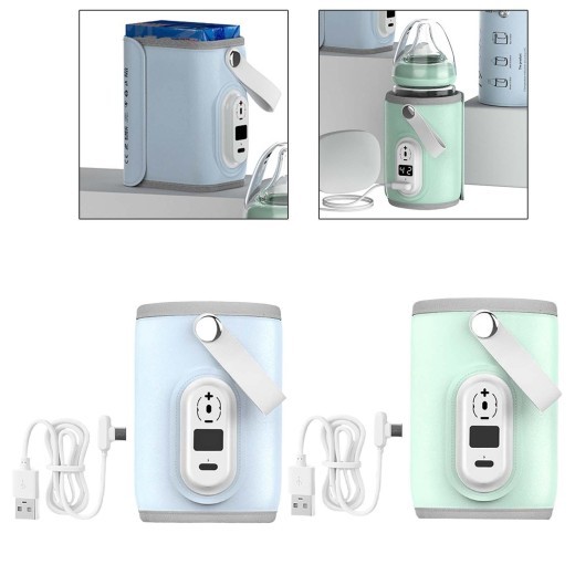 Multifunctional Portable Baby Bottle Heating Insulation Cover