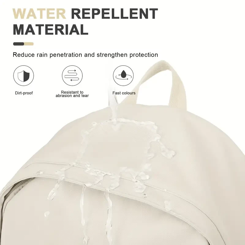 Upgraded Student Laptop Backpack - Waterproof, Lightweight, Large Capacity School Bag for Men and Women