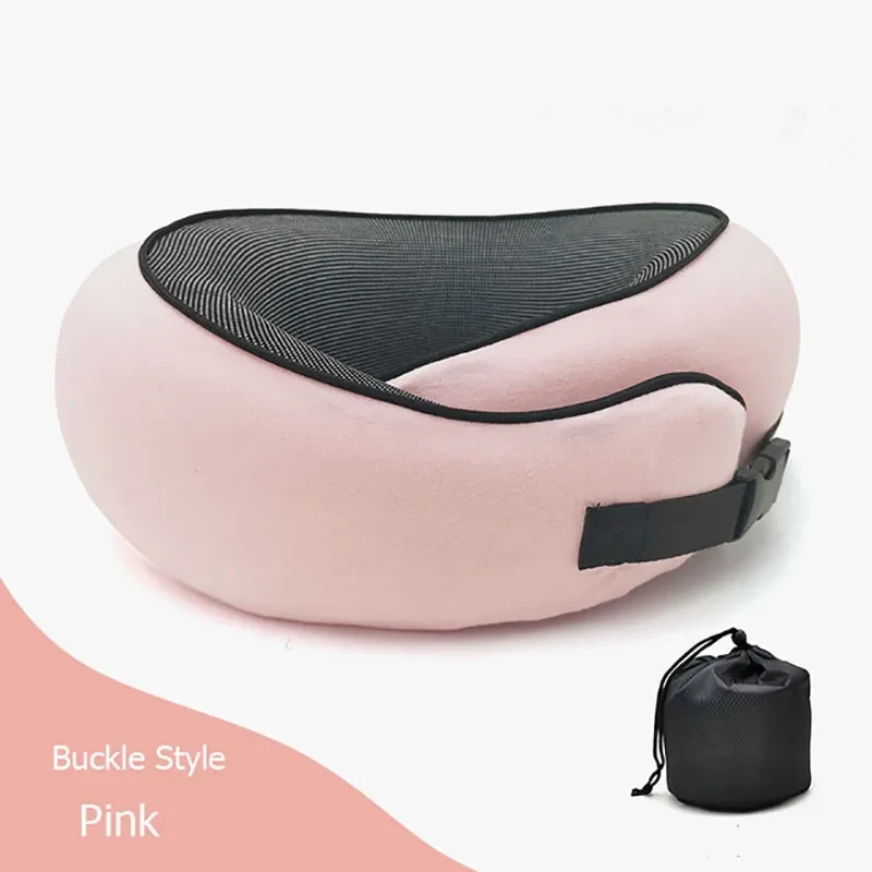 GiftTree Pink Neck Pillow (Velcro)