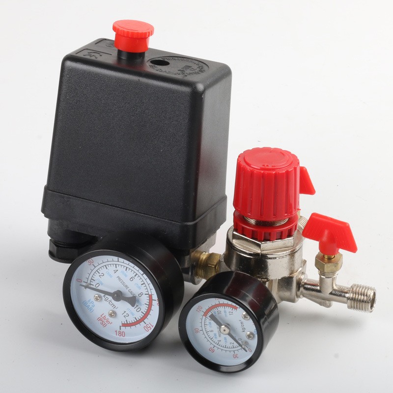 Three-hole Four-hole Pressure Regulating Valve Assembly Air Compressor Pressure Accessories