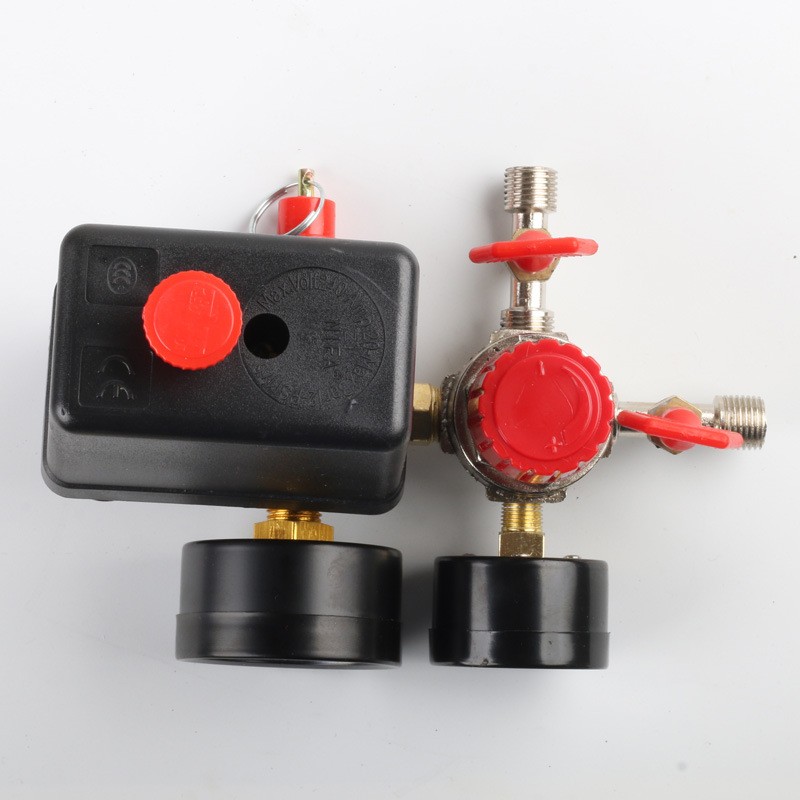 Three-hole Four-hole Pressure Regulating Valve Assembly Air Compressor Pressure Accessories