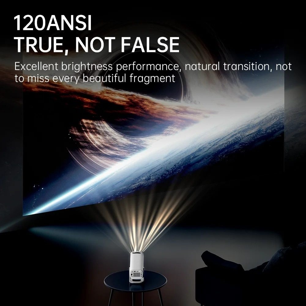 New 4kAndroid 11 Mini Projector 4K 1080P 2.4G/5GWIFI BT5.0 1280*720P Home Cinema