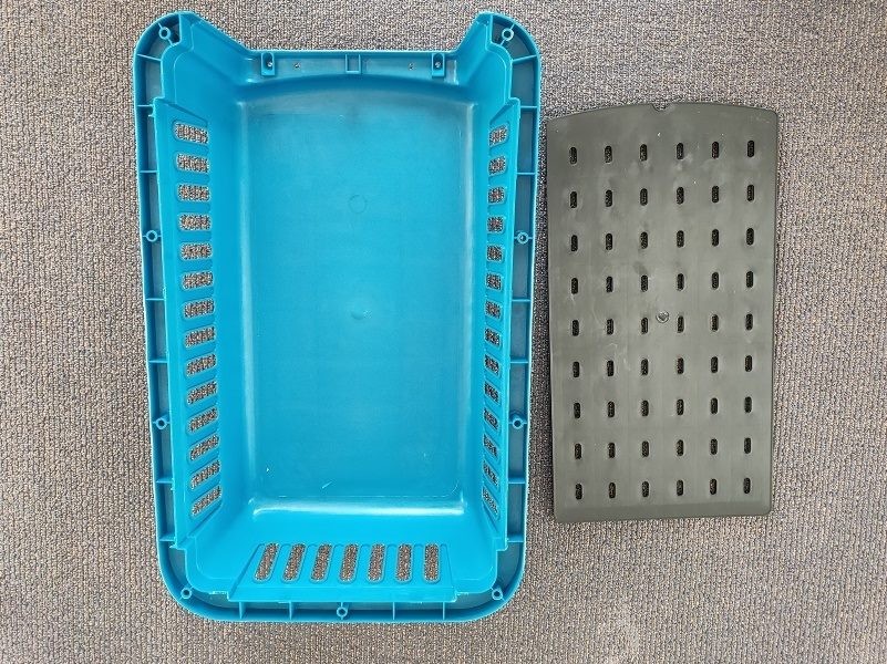 Cat Cage Pet Travel Cage/Carrier Size M - BLUE
