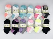 (36 Pairs) 4-6 Years Kids' Ankle Socks Cushion Socks