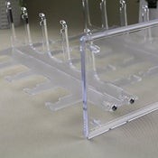 10 Pair Acrylic Sunglases Glasses Retail Shop Display Unit Stand Holder