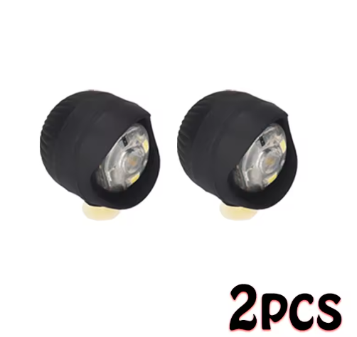 2Pcs/Set Luminescence Shoe Charms DIY Flashlight Shoe Decorations Accessories Decorations Sandal Decorate Adult Kids Decoration