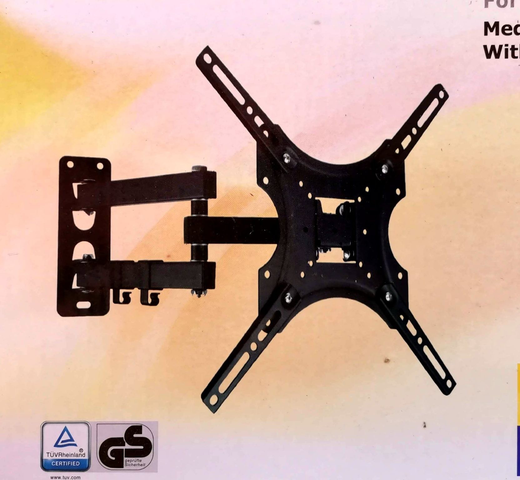 a Brand New TV Wall Mount Tv Bracket 3Arms 32-44 Inch #