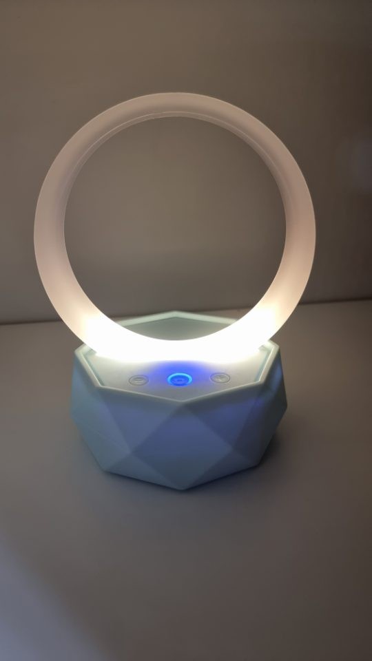 Portable bluetooth speaker with light night light LED wireless speaker