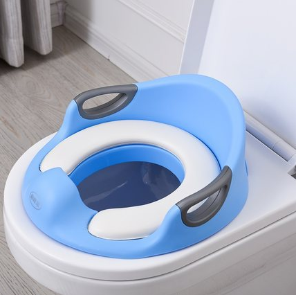 Children's toilet with armrests